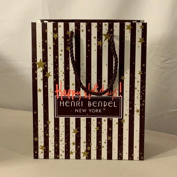 Henri Bendel Centenniel Striped Boxes/Bag - Picture 5 of 11
